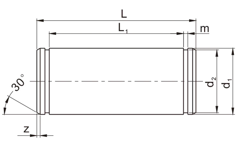 Dongzhou PF series supplementary pin dimension image
